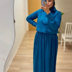 Ensemble Petrol Blue